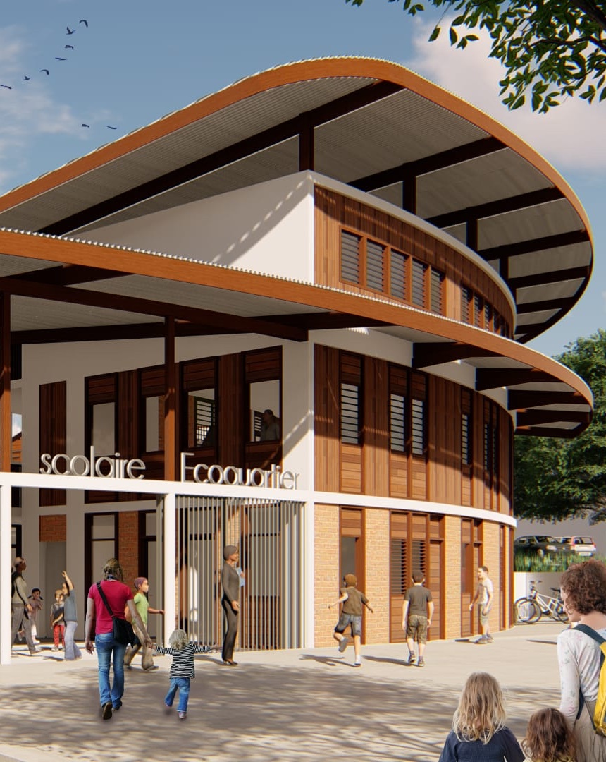Remire Montjoly Eco-school, Guiana